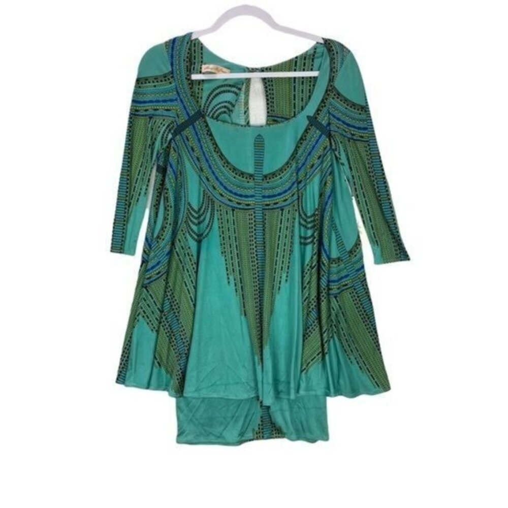 Mara Hoffmann Printed Layered Swing Dress